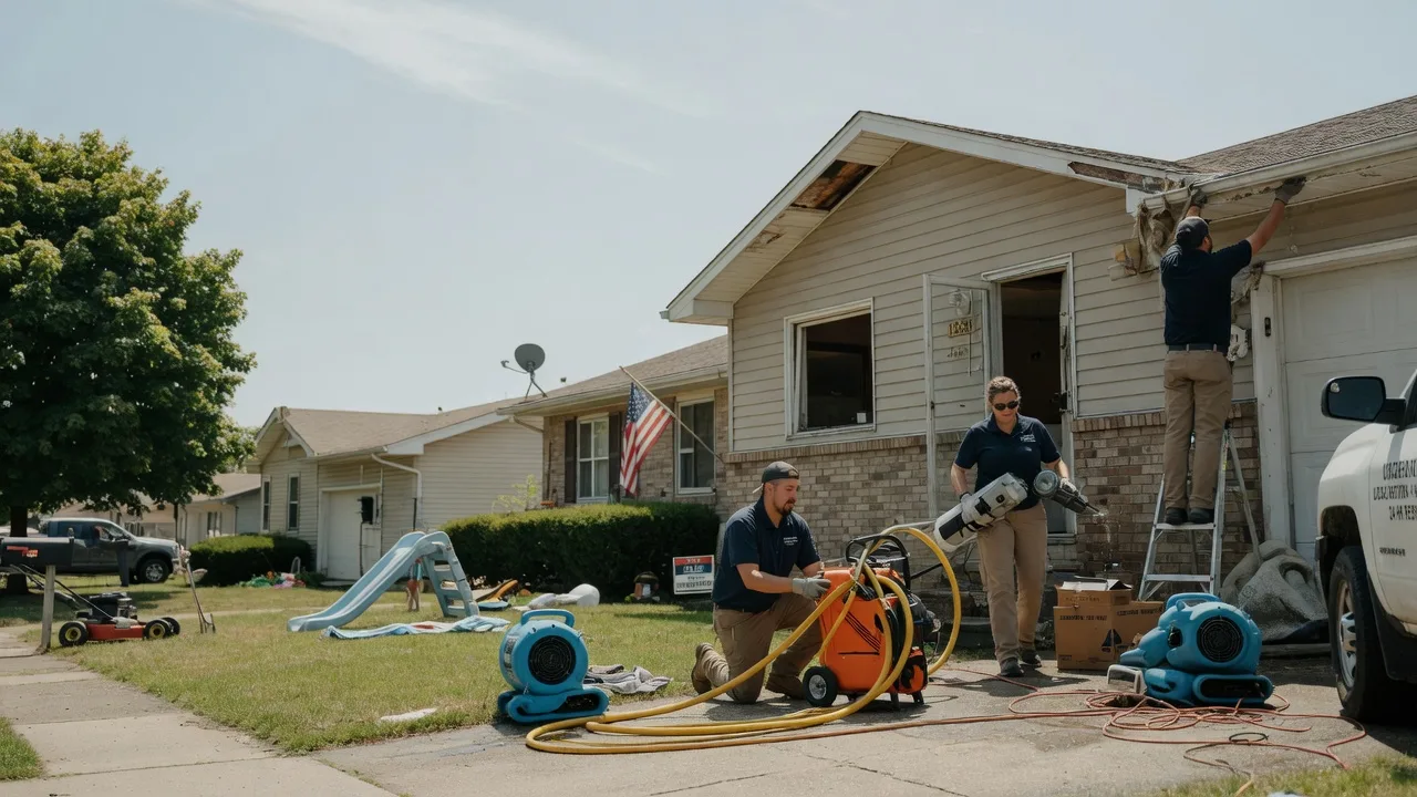 Water Damage Restoration in Piper City, IL near me